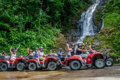 Manuel Antonio: ATV Adventure with Rainforest and Waterfalls