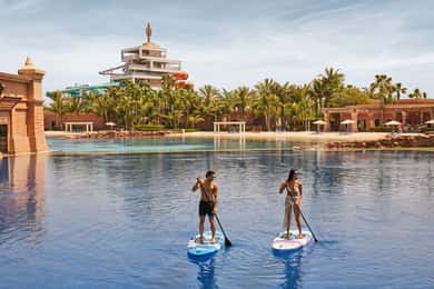 Dubai: Atlantis Delphinpaddeln mit Aquaventure Park
