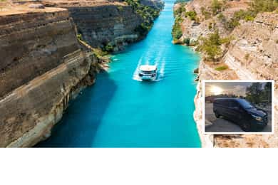 Athens: Corinth Canal and Mycenae Private Half-Day Trip