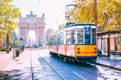 Milano: Kollektivtrafikkort med Audioguide-app