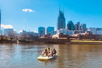 Nashville: Downtown Pedal Boat Rental for 2 to 4 People