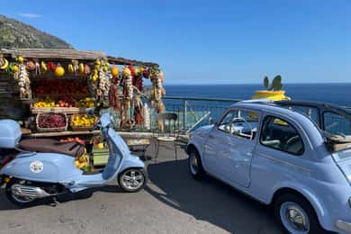 Amalfikysten: Vespa-tur til Amalfi, Ravello og Positano