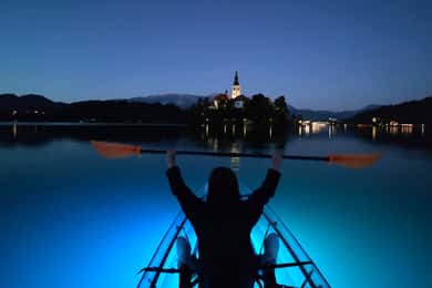 Bled: Guided Kayaking Tour in a Transparent Kayak
