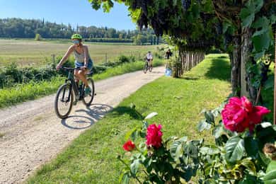 Lazise: Countryside e-Bike Tour with Wine Tasting