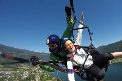 Villach/Ossiachersee: Paragliding "Action" Tandemflug
