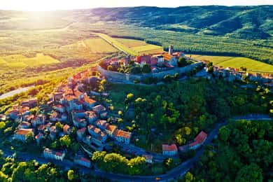 Motovun: Escursione sul sentiero dei giganti e degustazione di fritule