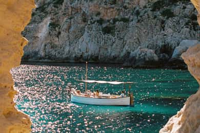 From Sant Josep: Es Vedra & Atlantis Sailboat Cruise