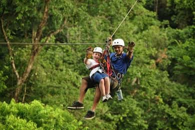 Från San Jose: Zipline, ATV och vattenfall