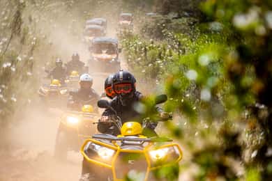 De Albufeira: Excursão de meio dia em quadriciclo todo-o-terreno