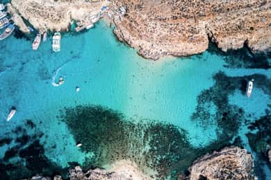 Sliema/St. Paul's: Gozo, Comino & Blue Lagoon Ferry Cruise