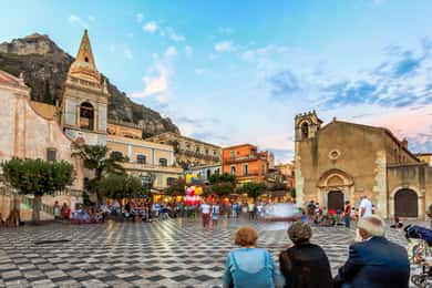 Vanuit Catania: Dagtrip Taormina, Isola Bella en Castelmola