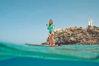 SUP-Schnupperkurs in der malerischen Bucht von Morro Jable