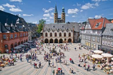 Goslar: mille passi attraverso il centro storico