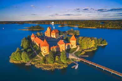 De Vilnius: visita a Trakai com degustação de kybynai