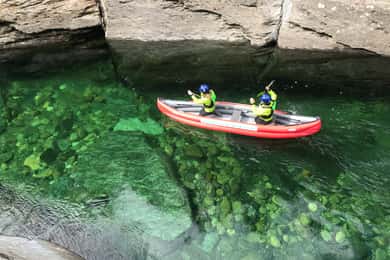 Voss: tour guidato in canoa sul fiume Raundal