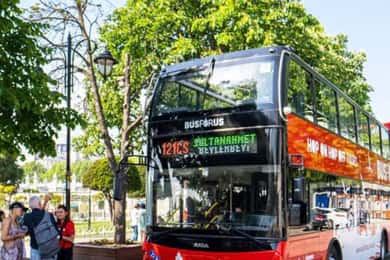 Billete de 24 horas para el autobús turístico Hop On Hop Off de Estambul