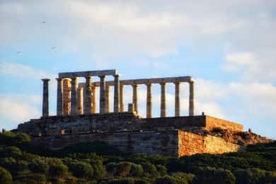Au départ d'Athènes : Transport et visite guidée facultative de Sounion