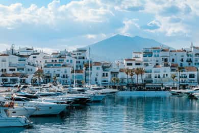 De Málaga: Tour guiado por Marbella, Mijas e Puerto Banús