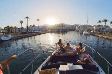 Fuengirola: Magisk båttur i solnedgången