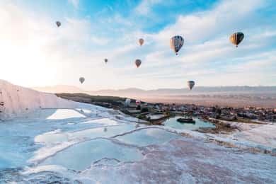 從切什梅出發：棉花堡之旅與熱氣球之旅