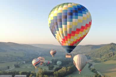 Toskana'da 2 Kişilik Özel Balon Turu