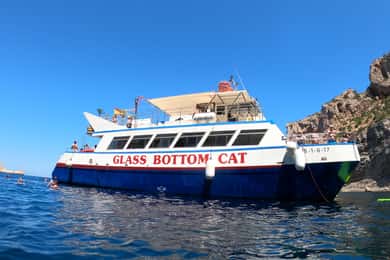Ibiza: Bootsfahrt zu den Margaritas Inseln und Ticket für das Aquarium