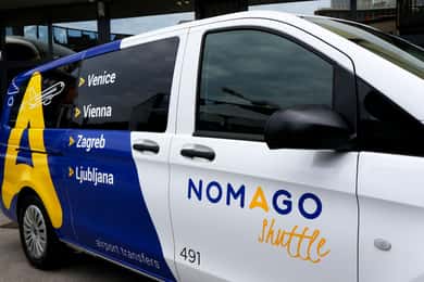 Ljubljana: Flughafentransfer zum/vom Bahnhof Ljubljana