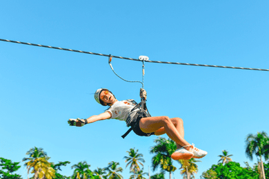 Punta Cana: Half-Day Zipline Tour