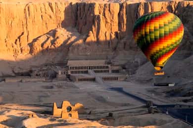 Luxor: Luchtballonvaart met dagvullende tour langs bezienswaardigheden
