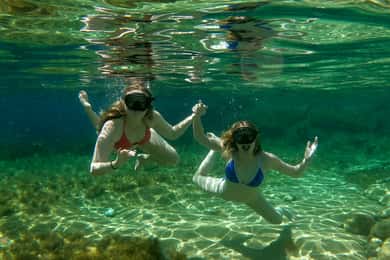 Aventure privée de plongée avec tuba avec photos sous-marines GoPro