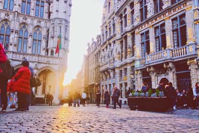Hoogtepunten van Brussel: Wandel- & bustour met wafelproeverij