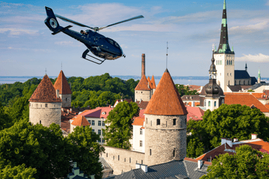 Da Helsinki: gita di un giorno in elicottero a Tallinn