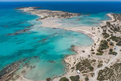 From Chania: Elafonisi bus Trip with Free Time & Elos stop