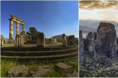 2 dias de tour guiado em Delphi e Meteora