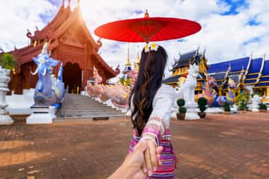 Chiang Mai: Half day Thai Costume with Cafe hopping