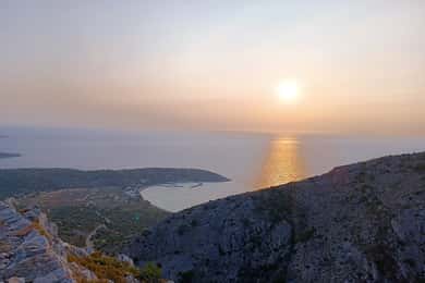Chios: Private Sunset Hiking Tour to Lithi beach