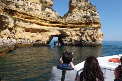 Lagos: Privéboottocht naar Ponta da Piedade en zwemmen