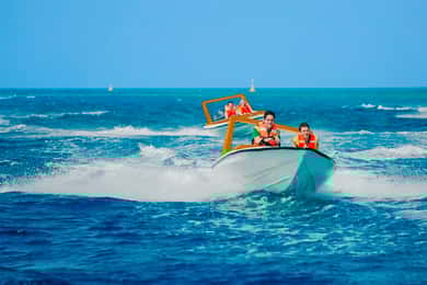 Speed Boat, Snorkel and Beach