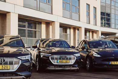 Malmö em 30 minutos automóvel elétrico de luxo (Audi, E- Mercedes )
