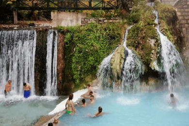 Salónica: Visita las Termas de Pozar y las Cascadas de Edesa