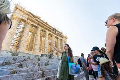 Tidig morgon guidad tur till Akropolis och museet