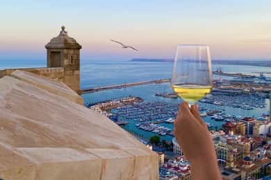 Alicante: Degustare de vinuri la Castelul Santa Bárbara