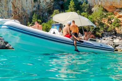 Da Santa Maria Navarrese: Maxi tour in gommone nel Golfo di Orosei