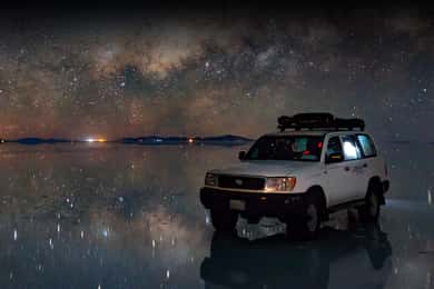 Uyuni: Sunset + Night of Stars in Uyuni Salt Flats | Private
