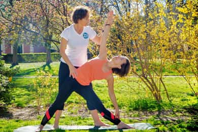 Мадрид: Класс йоги Flow Yoga в парке Ретиро