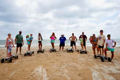 St. Augustine Beach: Sand Surfing and Guided Beach Ride