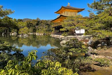 Kyoto: Pěší prohlídka Kinkakuji a Ryoanji