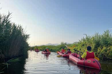 Lago di Massaciuccoli: tour in kayak con Aperitivo