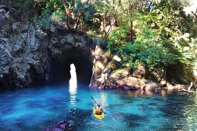 Whangamata: Donut Island Guided Kayaking Experience
