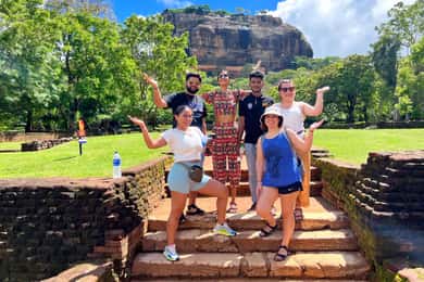 From Colombo: Sigiriya Rock, Dambulla & Minneriya 4x4 Safari